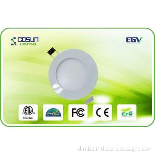 80CRI 6500K Indoor 425lm Dimmable LED Downlights / 3 Inch D